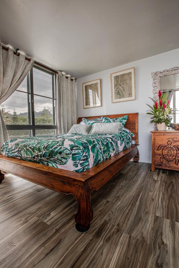 Breezy Beachfront Bali-Style Haven 180 Degree Oceanview Hau'ula Zewnętrze zdjęcie